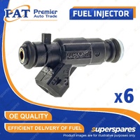 6 Pcs PAT Fuel Injectors for Holden Vectra JS-II 3.2L Z32SE 03/2003-12/2006