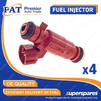 4 Pcs PAT Fuel Injectors for Hyundai H-1 i-Load i-Max TQ 2.4L G4KG 2007-2023