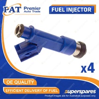 4 Pc Fuel Injectors for Toyota Premio Prius C IST Ractis Sienta Spade Vitz Yaris