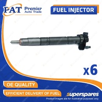 6 Pcs PAT Fuel Injectors for Audi A4 B8 A5 8T A6 Allroad C7 A7 4G A8 D4 Q5 8R