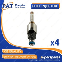 4 Pcs PAT Fuel Injectors for Audi A2 8Z 1.4L AUA I4 16V DOHC Hatchback 2001-2003