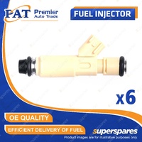 6 Pcs PAT Fuel Injectors for Mazda Tribute YU CU EP 3.0L AJ 11/2000-03/2006
