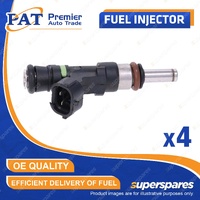 4 Pcs PAT Fuel Injectors for Mitsubishi Delica D5 Lancer CJ CF Outlander ZG ZH