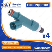 4 Pcs PAT Fuel Injectors for Mazda 2 DE DY Axela BK 15C BL Demio DE DY Verisa DC