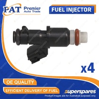 4 Pcs PAT Fuel Injectors for Honda CR-V RM4 2.4L K24Z9 11/2012-06/2017