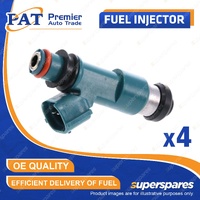 4 Pcs PAT Fuel Injectors for Subaru Forester SH SJ Impreza GJ GP XV GP G23 G33