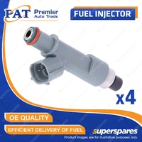 4 Pcs PAT Fuel Injectors for Suzuki Grand Vitara JB416 Liana RH416 Swift EZ SX4