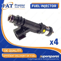 4 Pcs Fuel Injectors for Toyota Altezza Corolla AE82 AE86 AE93 MR2 Starlet