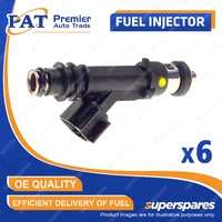 6Pcs Fuel Injectors for Nissan Skyline GT-R GTS GTE R32 R33 R34 Stagea 980cc