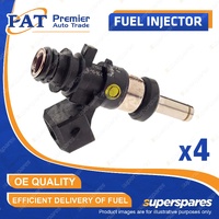 4 Pcs Fuel Injectors for Toyota 86 GT ZN6R FA20D 2.0L 4UGSE F4 16V 12-22