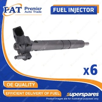 6 Pcs PAT Fuel Injectors for Audi A6 C7 A7 4G SQ5 8R 3.0L 2013-2019