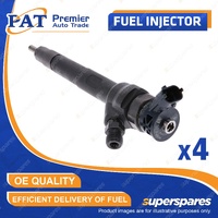 4 Pcs PAT Fuel Injectors for Jaguar E-Pace X540 F-Pace 20d XE X760 XF X260 2.0L