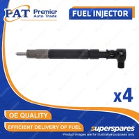 4 Pcs PAT Fuel Injectors for Ssangyong Actyon Q150 Korando C200 Rexton Stavic
