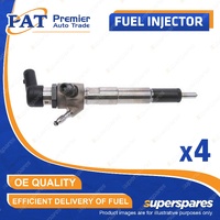 4 Pcs PAT Fuel Injectors for Renault Kangoo X61 1.5L K9K.636 I4 8V 2013-2022