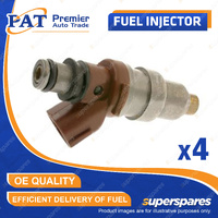4x PAT Fuel Injector for Toyota Landcruiser Prado J90 Regius RCH41 RCH47 Granvia