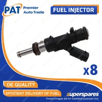 8 x PAT Fuel Injector for Mercedes Benz C63 C S W 204 E63 S212 W212 ML63 W164