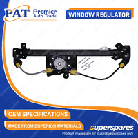 1 x PAT Rear Window Regulator for Holden Aastra TS 1.8L Z18XE I4 16V 1998-2005