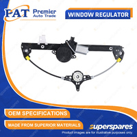 1x PAT Rear RH Window Regulator & Motor for Mazda 3 BL 2.0L 2.2L 2.3L 2.5L 09-14