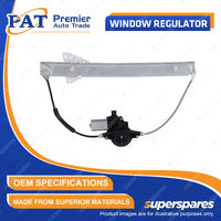 1x PAT Front RH Window Regulator & Motor for Mazda 2 DE 1.5L ZY I4 16V 2007-2014