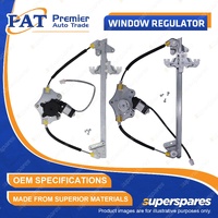 PAT Front LH + RH Window Regulators & Motor for Ford Falcon TE50 TL50 TS50 AU JG