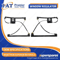 PAT Front LH + RH Window Regulators for Ford Territory SX SY 4.0L 2004-2008