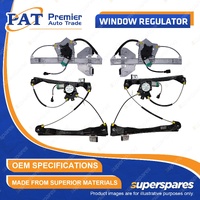 PAT F + R Window Regulators & Motor for HSV Clubsport GTS Senator W427 VE 06-13