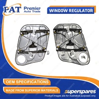 PAT Front LH + RH Window Regulators for Hyundai i30 FD 1.6L 2.0L 4Cyl 07-13
