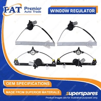 PAT F + R Window Regulators & Motor for Mazda Mazda 3 BL 2.0L 2.2L 2.3L 2.5L