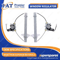 PAT Front LH + RH Window Regulators & Motor for Holden Captiva CG 2006-2015