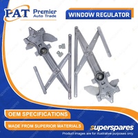 PAT Front LH + RH Window Regulators for Isuzu D-Max TFR TFS 3.0L Manual Window