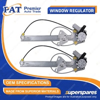 PAT Rear LH + RH Window Regulators & Motor for Honda CR-V RM 2.0L 2.4L 2012-2017