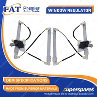 PAT Front LH + RH Window Regulators & Motor for Ford Focus LW 2.0L 7/2012-9/2015