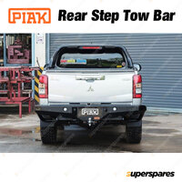 PIAK Premium Rear Step Tow Bar & Side Protection for Mitsubishi Triton MR 19-On