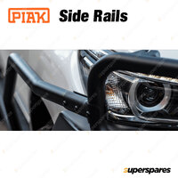 Pair of PIAK Side Rails to Suit Premium Bar for Mazda BT50 2011-2020