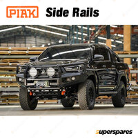 Pair of PIAK Elite Side Rails Suit Elite Post Bar for Toyota Fortuner 15-20