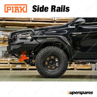 Pair of PIAK Side Rails to Suit Premium Bar for Toyota Hilux 2015-On
