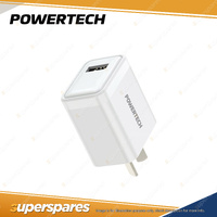Powertech Charger AC Power Adapter 5W USB-A Wall Charger for Travelers