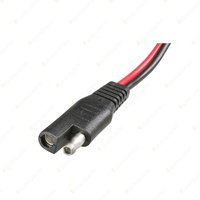 Projecta Alligator Test Battery Clips with Short Lead for Battery Charger