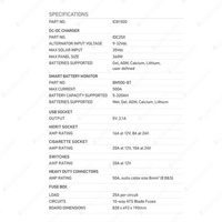 Projecta 12V DC Power Management Board with 1500W Pure Sine Wave Inverter