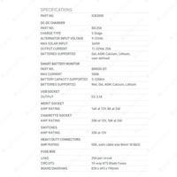 Projecta 12V DC Power Management Board with 3000W Pure Sine Wave Inverter