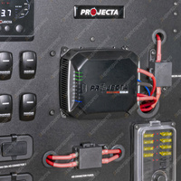 Projecta 12V DC Power Managment Board Heavy-Duty Input/Output Battery Connectors