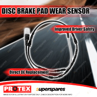 Protex Front Disc Brake Pad Wear Sensor for BMW Z4 E89 sDrive 35i 3.0L