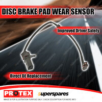 Protex Front Brake Pad Wear Sensor for Audi S8 4.0 TFSI Quattro D4 4H 05/2014-On