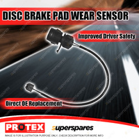 Protex Front Brake Pad Wear Sensor for Audi S4 S6 C4 V8 44 2.2L 3.6L 1993-1997