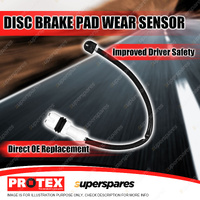 Protex Front Brake Pad Wear Sensor for Porsche 928 S4 5.0L Coupe 1987-1991