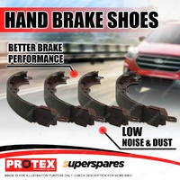 1 x Protex Handbrake Shoes Set for Land Rover Discovery III IV 2004-on
