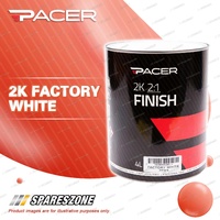 Pacer 2K Factory White 4L - Premium Paint Resistance to Weathering and UV Rays