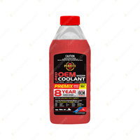 Penrite Red OEM Coolant Premix Engine Coolant 1 Liter COOLREDPMX001