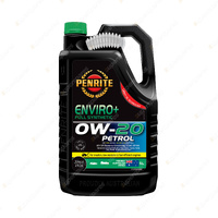 Penrite Full Synthetic Enviro+ 0W-20 Engine Oil 5L - EPLUS0W20005