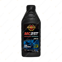 Penrite Semi Syn MC-2ST Two Stroke Oil Motorcycle Engine Oil 1L MC2SEMISYN001CP